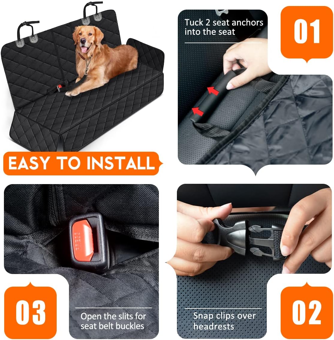 Premium Pet & Family Car Seat Cover™
