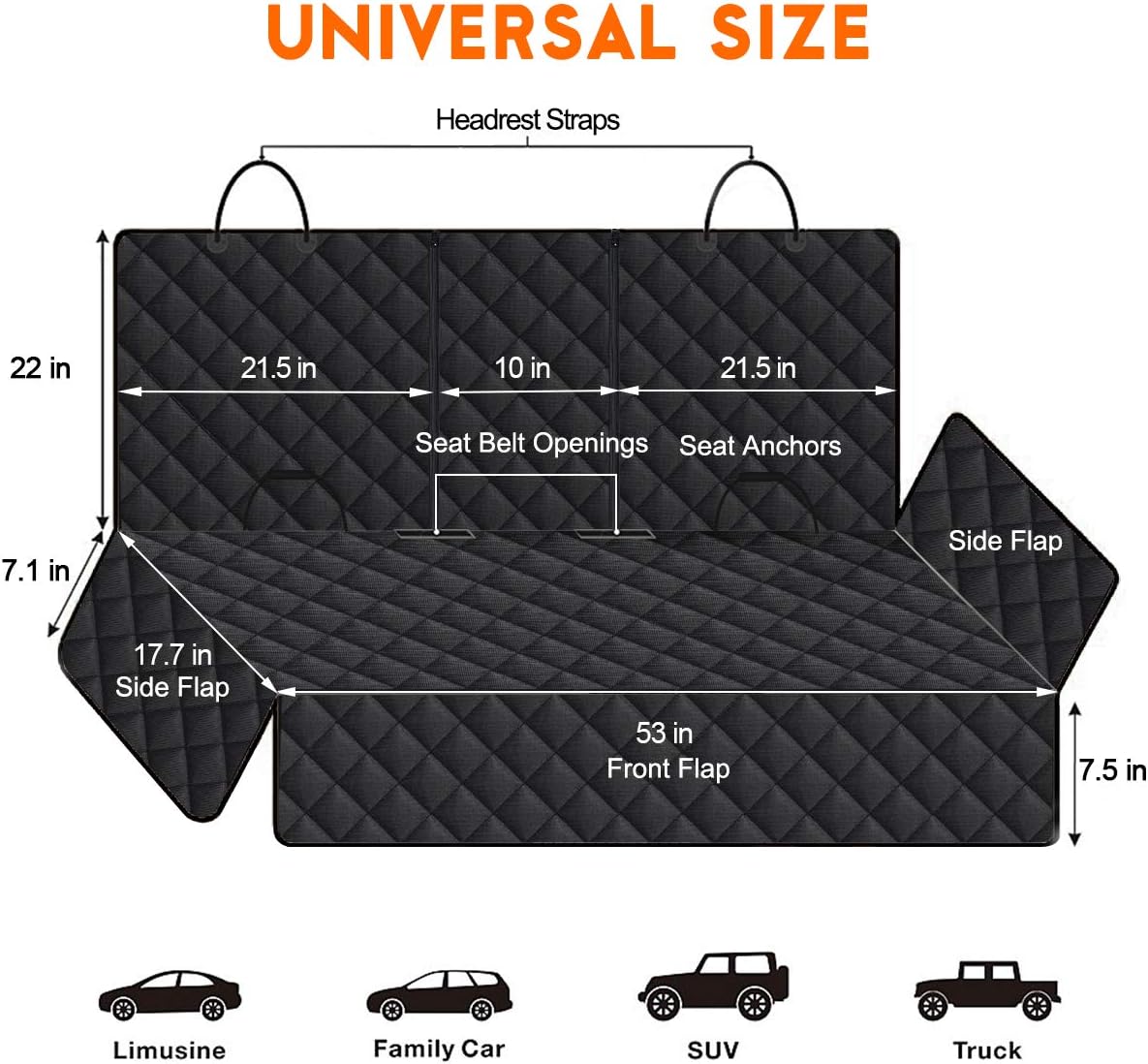 Premium Pet & Family Car Seat Cover™